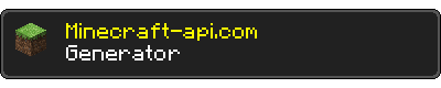 Minecraft-API.com Achivements